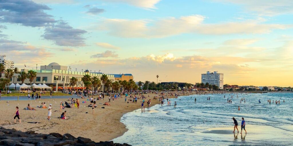 St Kilda Beach